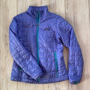 Patagonia periwinkle nano puff